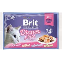 Brit Premium Brit Premium Cat Tasakos Delicate Fillets in Jelly Dinner Plate 4 x 85 g