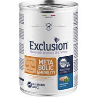 Exclusion Exclusion Metabolic + Mobility Pork & Fibres Canned kutya gyógytáp 400 g