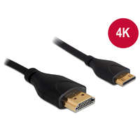 DeLock DeLock HDMI-A male to HDMI Mini-C male 4K Slim 1m Black 83132