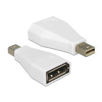 DeLock DeLock Adapter mini Displayport 1.2 male > Displayport female White 65239