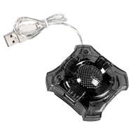 Esperanza Esperanza 4-portos USB2.0 HUB Black EA150K