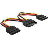 DeLock DeLock SATA (15 tűs) – 2 db SATA HDD (egyenes) hálózati kábel 60105