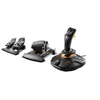 Thrustmaster Thrustmaster T-16000M FCS Flight Pack USB Botkormány, Gázkar és Pedál Black 2960782