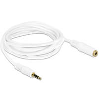 DeLock DeLock Extension Cable Audio Stereo Jack 3.5 mm male / female IPhone 4 pin 2m 84482