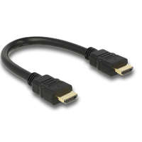 DeLock DeLock Cable High Speed HDMI with Ethernet – HDMI A male > HDMI A male 4K 25cm 83352