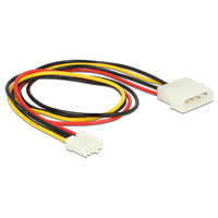 DeLock DeLock Power Cable 4 pin male > 4 pin floppy female 40cm 83821