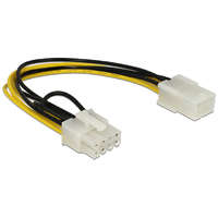 DeLock DeLock Power Cable PCI Express 6 pin female > PCI Express 8 pin male 20cm 83775