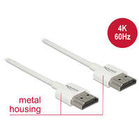DeLock DeLock Cable High Speed HDMI with Ethernet - HDMI-A male > HDMI-A male 3D 4K 1,5m Slim High Quality 85126
