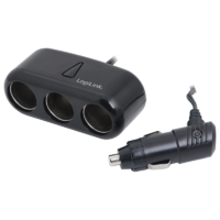 Logilink Logilink PA0038 3-port 120W Cigarette Lighter Outlet Splitter Black
