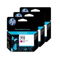 HP HP CZ135A (711) Magenta 3-pack tintapatron