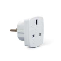 Gembird Gembird UK - EU átalakító utazó adapter A-AC-UKEU-001