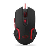 Esperanza Esperanza MX205 Fighter Gamer mouse Black/Red EGM205R