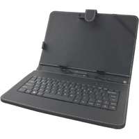 Esperanza Esperanza Madera Univerzális tablet tok + billentyűzet 10,1" Black ENG EK125