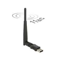 DeLock DeLock USB 2.0 Dual Band WLAN ac/a/b/g/n Stick 433 Mbps with external Antenna 12462