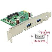 DeLock DeLock PCI Express Card > 2x USB 3.0 89391