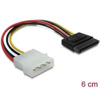 DeLock DeLock Power SATA HDD > 4pin male straight cable 60112