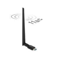 DeLock DeLock USB 3.0 Dual Band WLAN ac/a/b/g/n Stick 867 + 300 Mbps with external antenna 12535