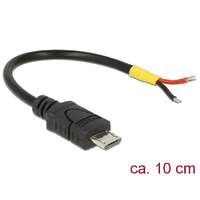 DeLock DeLock USB 2.0 Micro-B male > 2x open wires power 10 cm Raspberry Pi cable 82697