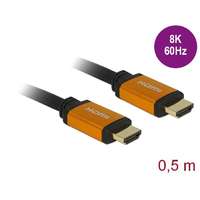 DeLock DeLock Ultra High Speed HDMI Cable 48 Gbps 8K 60 Hz 0,5m Black 85726