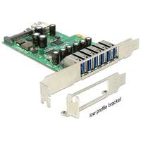 DeLock DeLock PCI Express Card > 6x external + 1x internal USB 3.0 89377