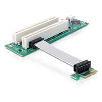 DeLock DeLock Riser Card PCI Express x1 > 2x PCI with flexible cable 9 cm left insertion 41341