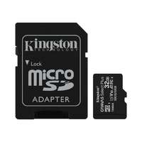 Kingston Kingston 32GB microSDHC Canvas Select Plus Class 10 100R A1 C10 Card + adapterrel SDCS2/32GB