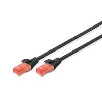 Digitus Digitus CAT6 U-UTP Patch Cable 0,5m Black DK-1617-005/BL