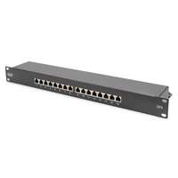 Digitus Digitus 16-port Patch Panel 1U Black DN-91616S-B