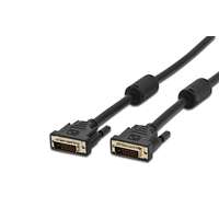 Assmann Assmann DVI connection cable, DVI-D (Dual Link) (24+1) 1m Black AK-320108-010-S