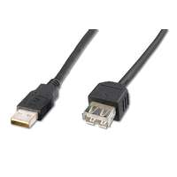 Assmann Assmann USB extension cable, type A 3m Black AK-300200-030-S