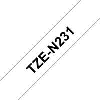 Brother Brother TZe-N231 P-touch szalag (12mm) Black on White - 8m TZEN231