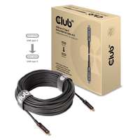 Club3D Club3D USB Gen 2 Type C 4K60Hz Active Optical Cable A/V Unidirectional M/M 20m Black CAC-1589