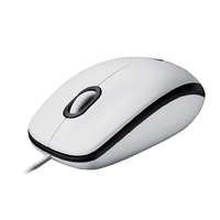 Logitech Logitech M100 Mouse White 910-005004