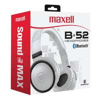 Maxell Maxell HB-BTB52 Bluetooth Headphone White MAX502767