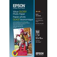 Epson Epson Value 183g 10x15cm 50db Fényes Fotópapír C13S400038