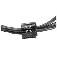 FIXED FIXED Long data and charging Kábel w/ USB/micro USB connectors, 2 meters, 20W, Fekete, Kábel FIXD-UM2M-BK