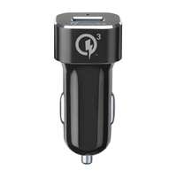 Cellularline Cellularline Set USB car charger and durable USB-C cable Tetra Force 18W Qualcomm Quick Charge 3.0 Black TETRCBRHUKITQCTYCK