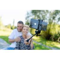 FIXED FIXED Snap teleszkópos Selfie bot három lábú tartóval és vezetéknélküli működtetés, 3/4" csavaros rögzítési lehetőség, Fekete FIXSS-SN-BK