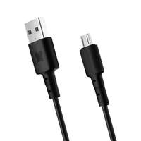 Bonbon Bonbon DBone data and charging cable with USB/micro USB connectors 1m black BON-DM-BK