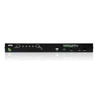 ATEN ATEN CS1708A 8-Port PS/2-USB VGA KVM Switch with Daisy-Chain Port and USB Peripheral Support CS1708A-AT-G