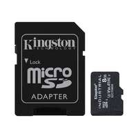 Kingston Kingston 8GB microSDHC Class 10 CL10 U3 V30 A1 Industrial + adapterrel SDCIT2/8GB