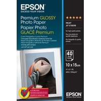Epson Epson Premium 255g 10x15cm 40db Fényes Fotópapír C13S042153