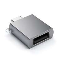 Satechi Satechi USB-C to USB-A 3.0 Adapter Aluminum Space Gray ST-TCUAM