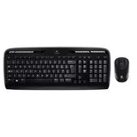 Logitech Logitech MK330 Wireless billentyűzet + optikai egér Black US 920-003999