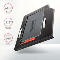 AXAGON AXAGON RSS-CD09 ODD – 2,5" SATA SSD/HDD Caddy 9,5mm Black