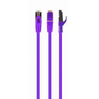 Gembird Gembird CAT6A S-FTP Patch Cable 0,5m Purple PP6A-LSZHCU-V-0.5M