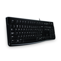 Logitech Logitech K120 USB billentyűzet OEM Black HU 920-002640