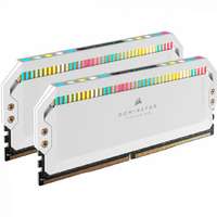 Corsair Corsair 32GB DDR5 6200MHz Kit(2x16GB) Dominator Platinum RGB White CMT32GX5M2X6200C36W