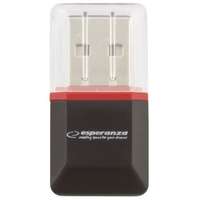 Esperanza Esperanza EA134 MicroSD Card Reader Black EA134K