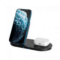 Canyon Canyon WS-202 2-in-1 Wireless charging station Black CNS-WCS202B